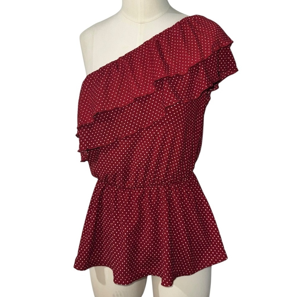 MAEVE - Rita Ruffled One-Shoulder Top - Picture 6 of 8